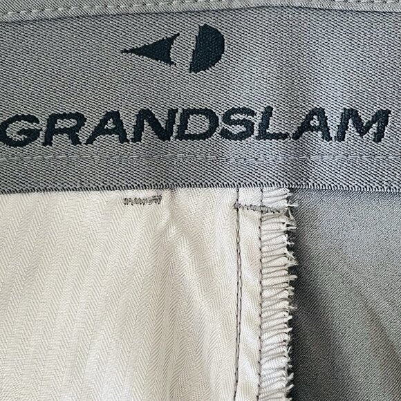 Grand Slam Men's Stretch 360 Grey Pants Size 38x30 Active Waistband UPF 50 NWT - Picture 8 of 13